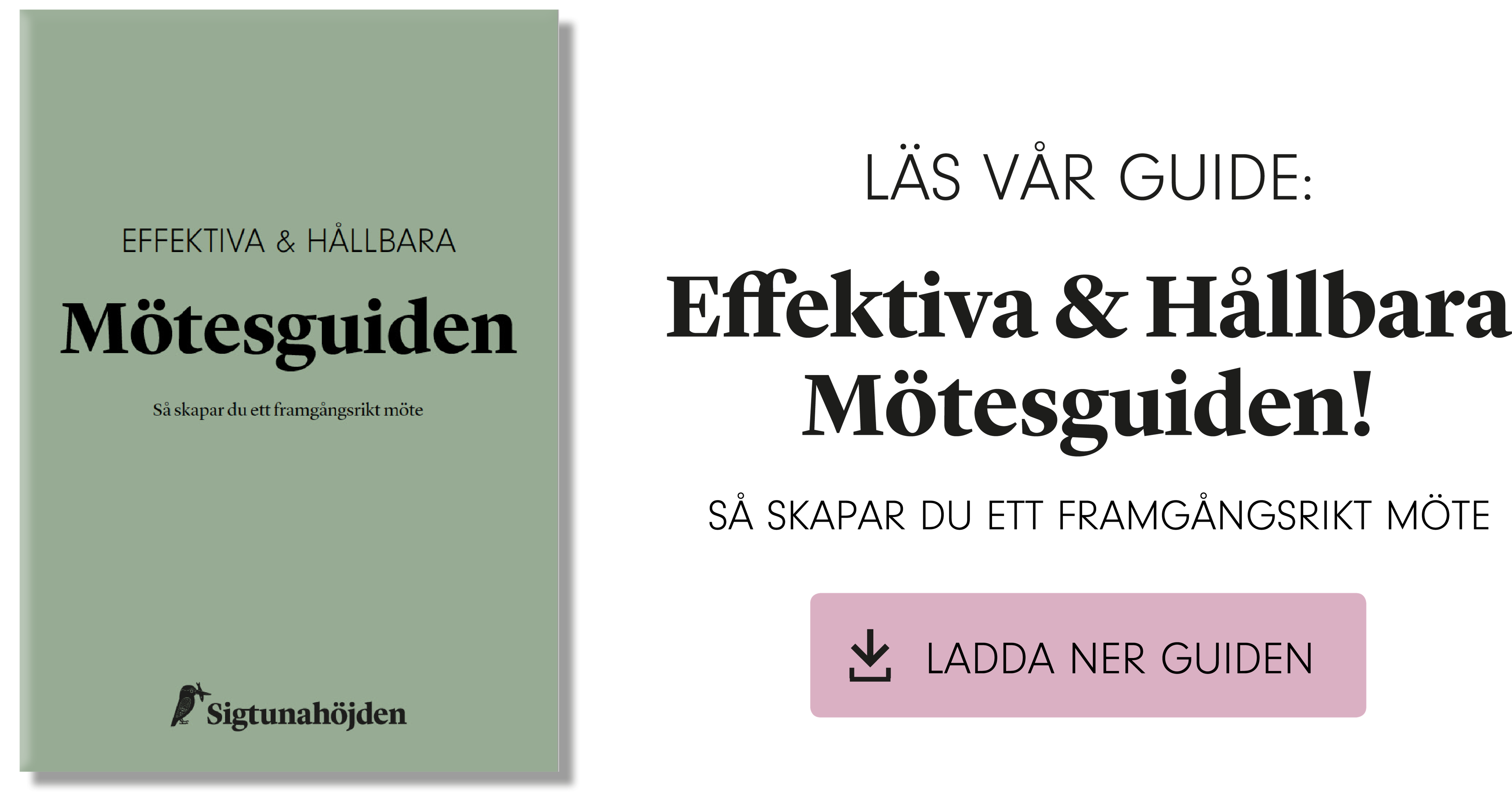 Effektiva och hållbara möten tips